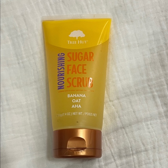 Tree Hut Nourishing Sugar Face Scrub Banana Oat AHA - Picture 1 of 2